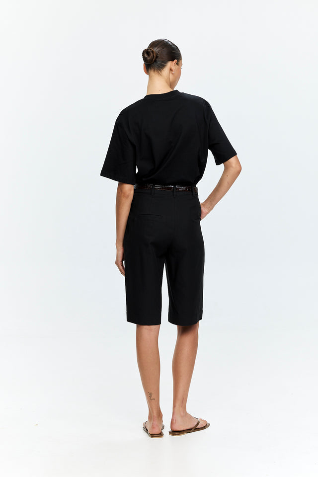 TRES Oversized T Black