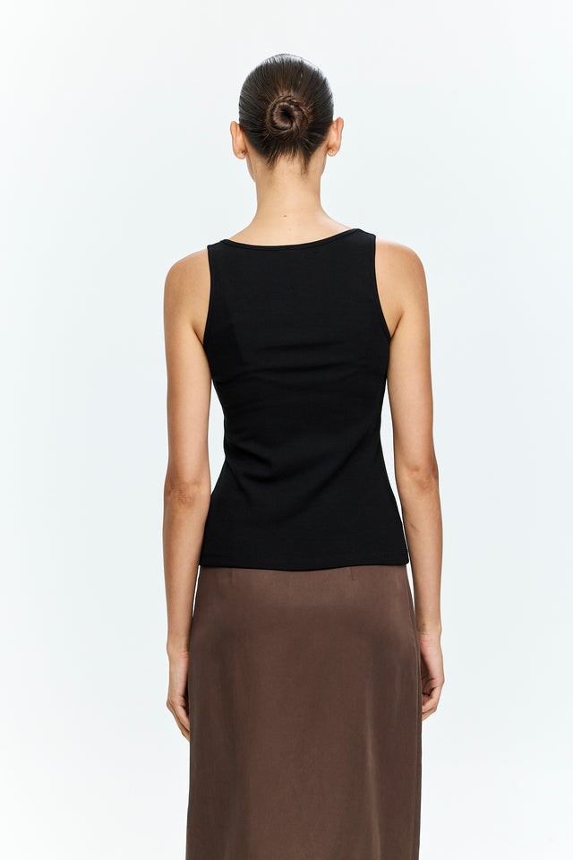 Chloe Tank Top Black