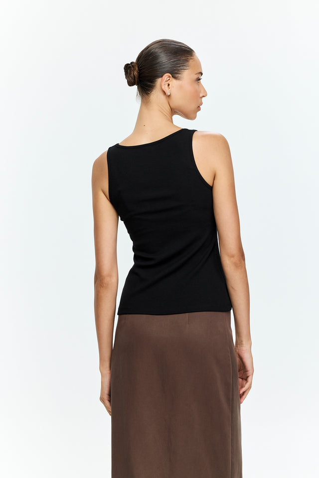 Chloe Tank Top Black