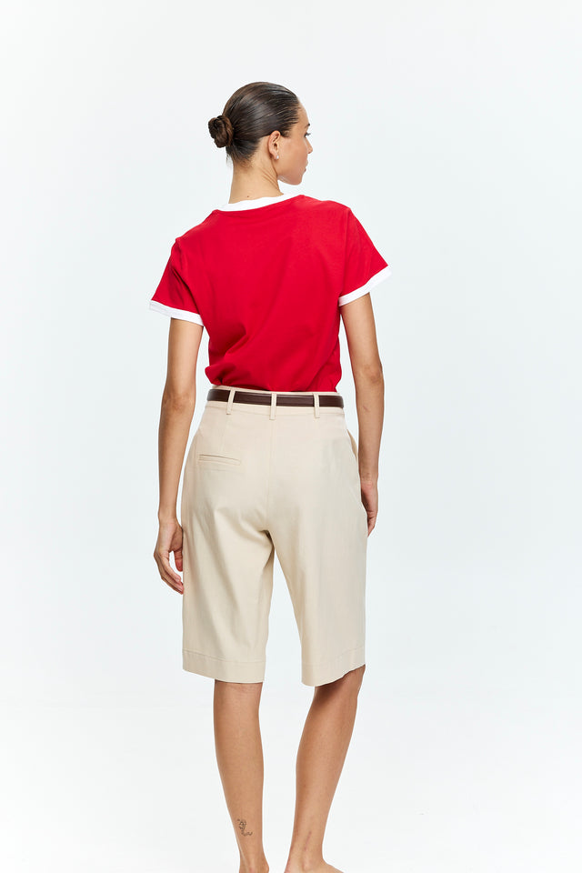 Tres Fitted T Red Club