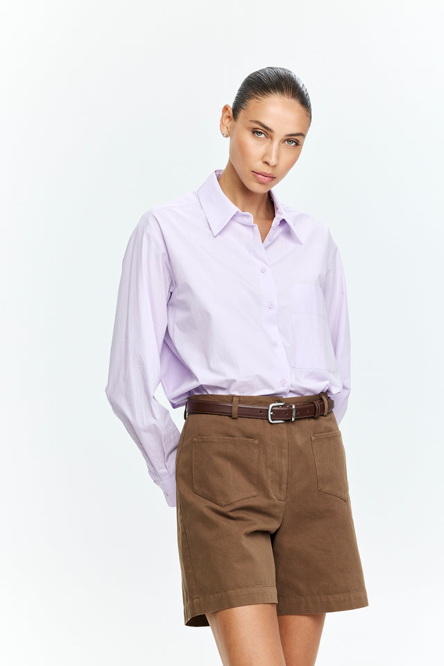 Simon Drill shorts Brown