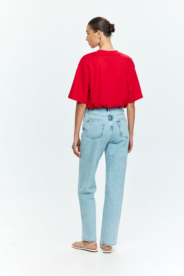 Classic Cut Denim Light Bluestone