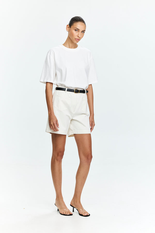 Simon Drill shorts White