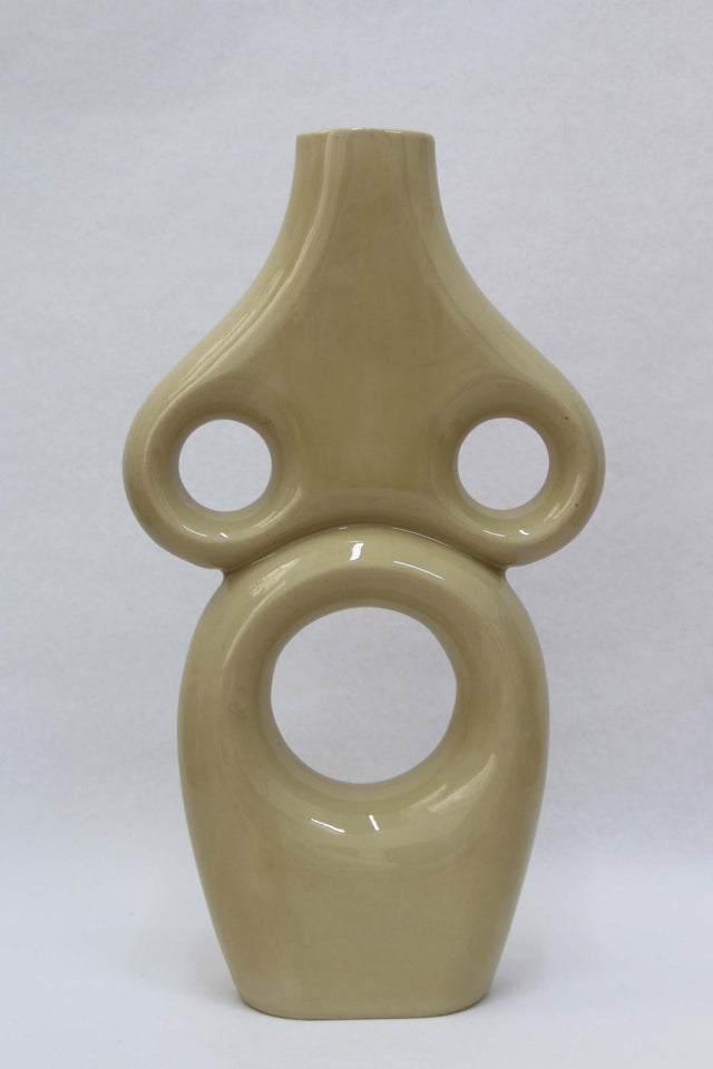 Woman Vase - Beige