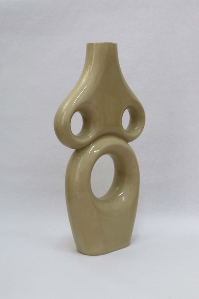 Woman Vase - Beige