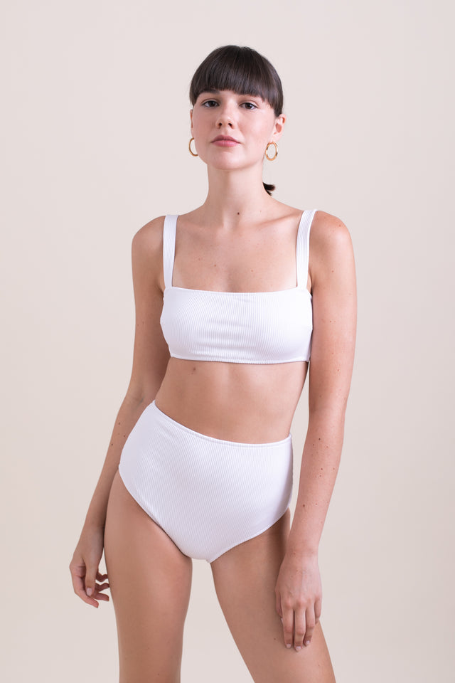 White Sophie Bikini Top