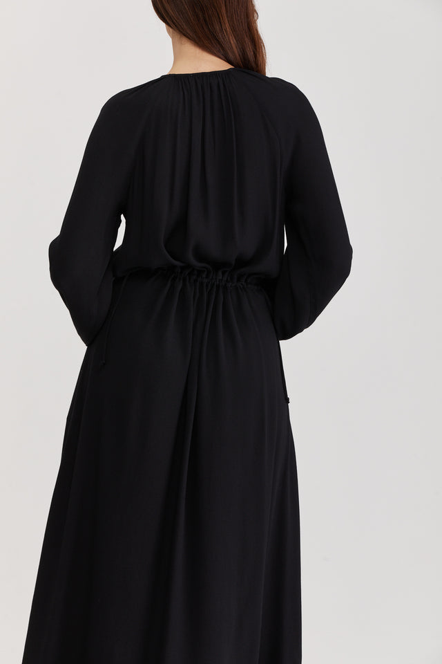 Nur Midi Dress Black