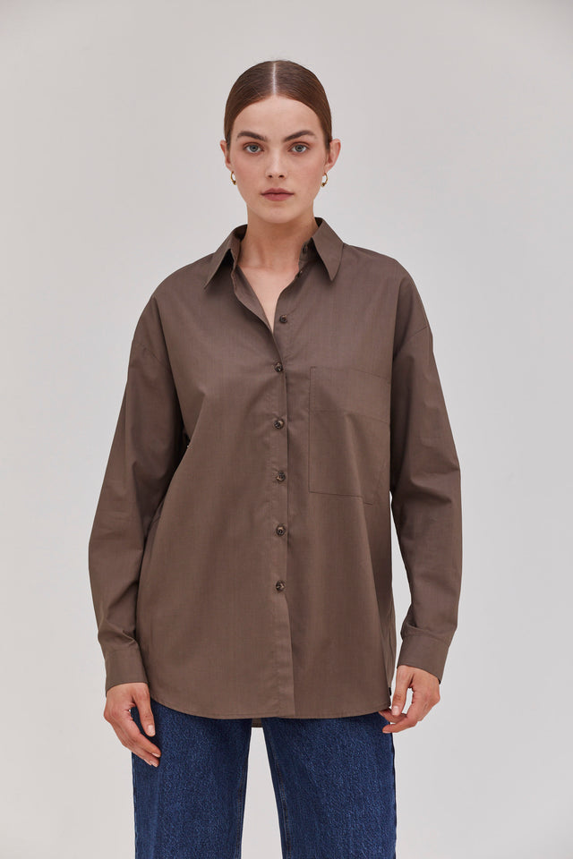 Andy Blouse Brown