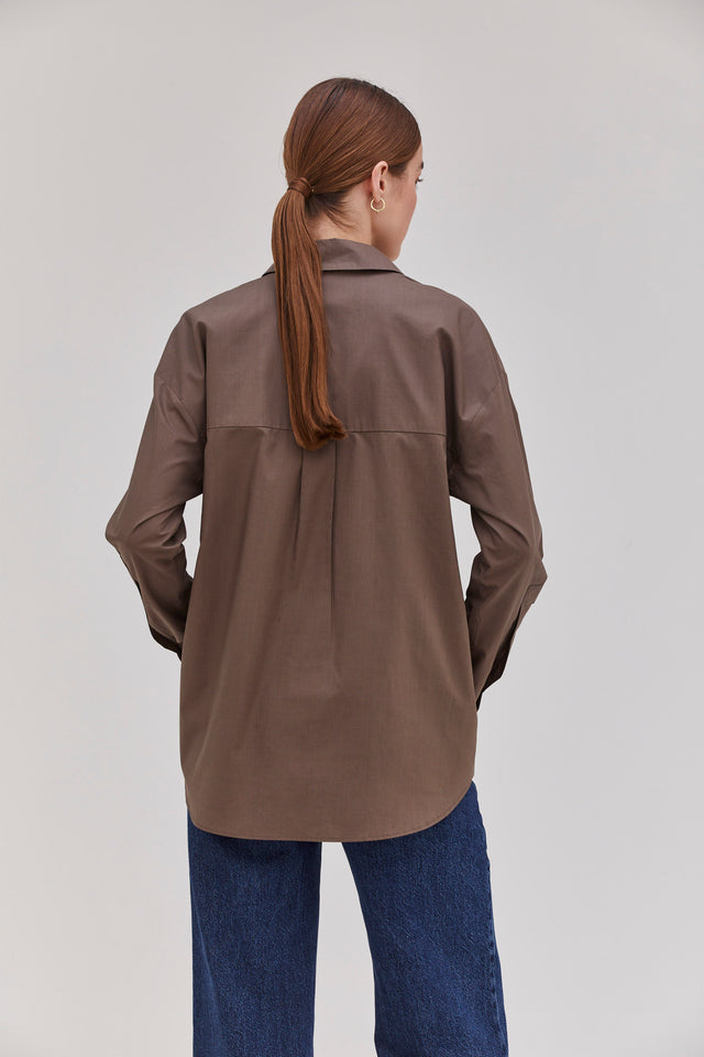 Andy Blouse Brown